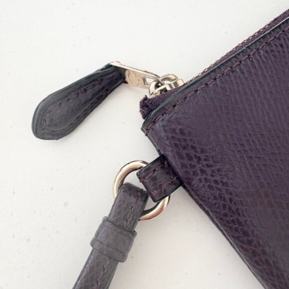 Coach Purple Wristlet Clutch - Picture 5 of 6